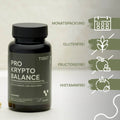 Dose Pro Krypto Balance; Merkmale: Monatspackung, glutenfrei, fructosefrei, histaminfrei