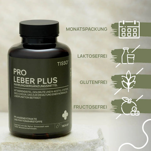 Dose Pro Leber Plus; Merkmale: Monatspackung, laktosefrei, glutenfrei, fructosefrei
