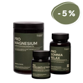 Anti-Stress Package—Packaging for Pro Magnesium, Pro Somnia Relax, and Pro Biom Anti-Stress