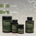 Pro Magnesium, Pro Biom Anti-Stress, Pro Somnia Relax und Pro Omnineuro mit einigen Kapseln; Merkmale: glutenfrei, fructosefrei