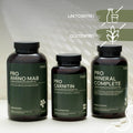 Pro Amino MA8, Pro Carnitin, and Pro Mineral Complete; Features: lactose-free, gluten-free
